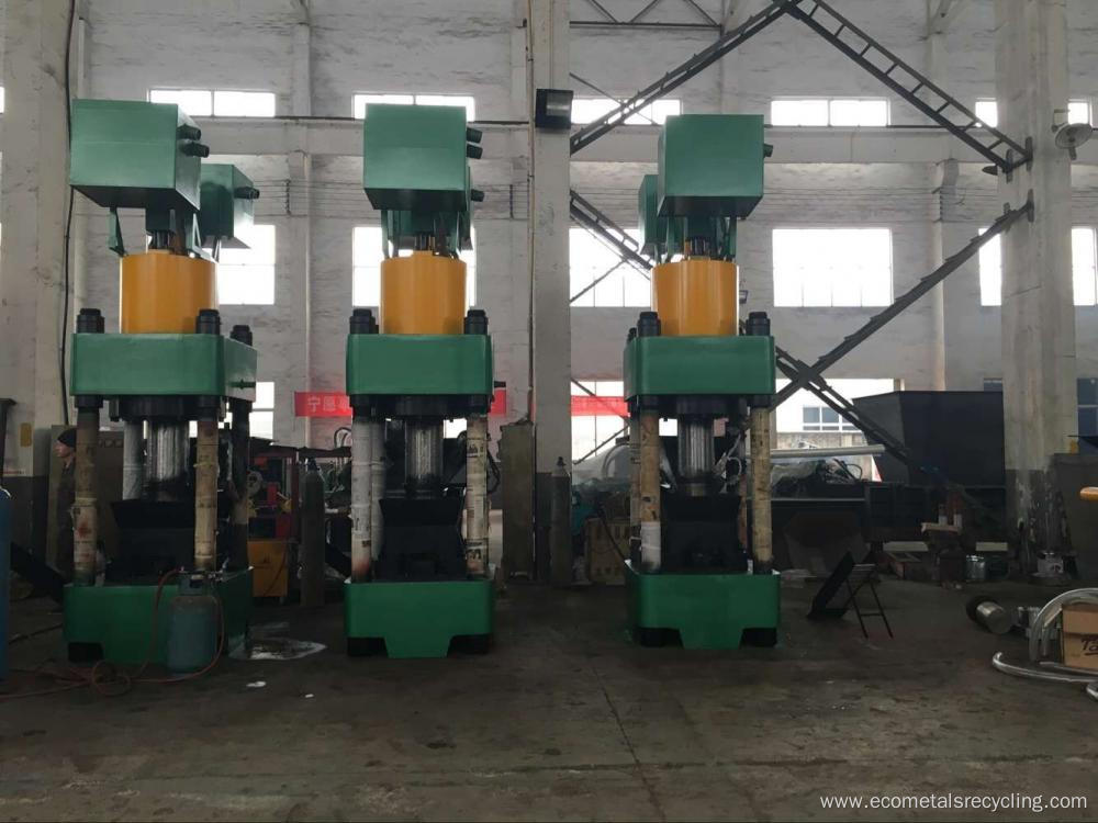 High Pressure Scrap Iron Chippings Briquetting Machine