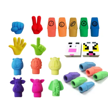 Crazy Promotional Giant Rubber Pencil Toppers Eraser - Best Selling