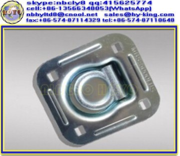 3T truck trailer tie down , container deck ring , lashing ring