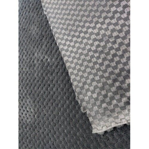 100%Polyester Flannel with Merbau Jacquard Fabric