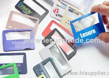 Card Shape Magnifier With Led Light 
