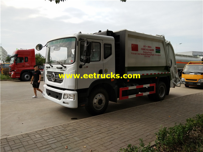 5000 Litres 115HP Rubbish Compactor Vehicles