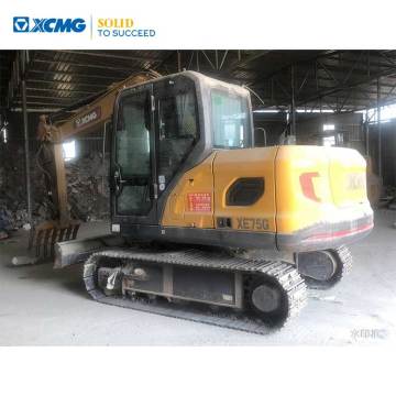 XCMG Second Hand Excavator XE75G Excavators for Sale Used Near Me