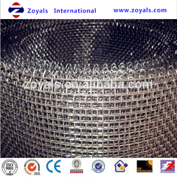 2015 Zoyals leading technology square crimped wire Mesh