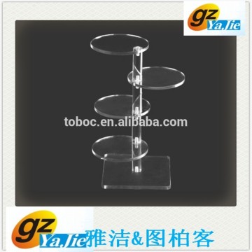 cheap transparent acrylic display stand/acrylic handbag display rack with best price