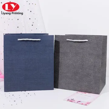 Simple Striped Multicolor Paper Bag