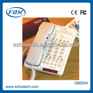 FOX made highly welcomed hotel guest room phone