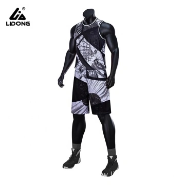 Custom Sublimation Fashion Black White Color Training Set Basketball Jersey  Uniform for Toddler - China Basketball Uniform and Basketball Jersey price