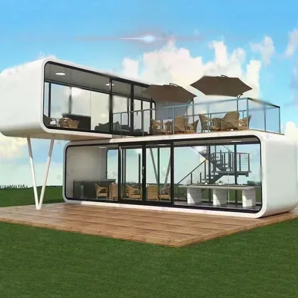 Expandable Prefabricated Houses with Integrated Bathroom and Kitchen: Factory Supply