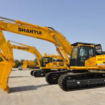 Shantui SE470LC 47 ตันรถขุดกล้องไฮดรอลิกสำหรับการขุด