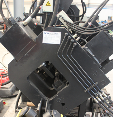 cnc marking Angle punching machine with shearing function