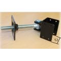 Clamp Hinge with long bolt for swing gate