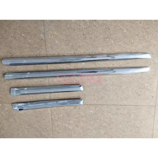 Prado 2018 exteriors trims chrome door protection