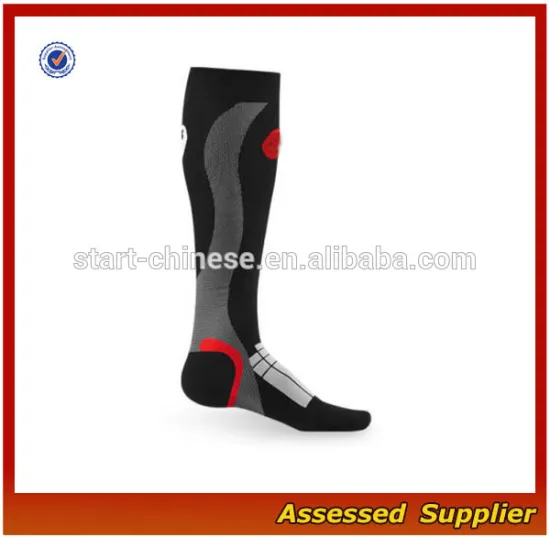 High Quality Custom Nylon 20-30 mmHg Women/Men Graduated Performance Running Compression Socks