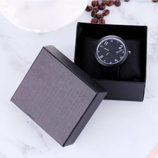 Mens Paper Watch Gift Boxes Packaging