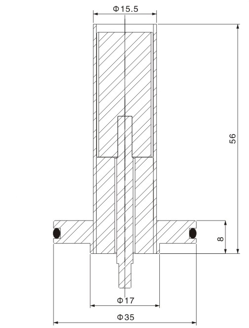 Dimension of BAPC315548011 Armature Assembly: