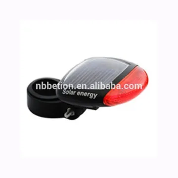 led bicycle light solar energy rechageable bicycle tail light rear light led bike light