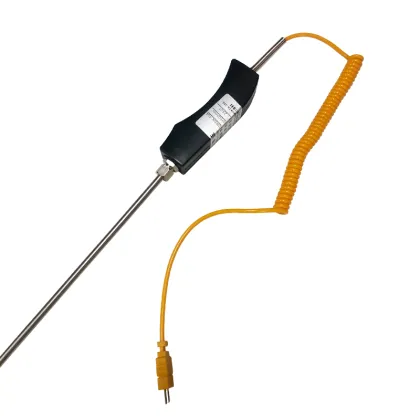 WRNK-104 Handheld Stainless Steel K-Type Thermocouple Probe