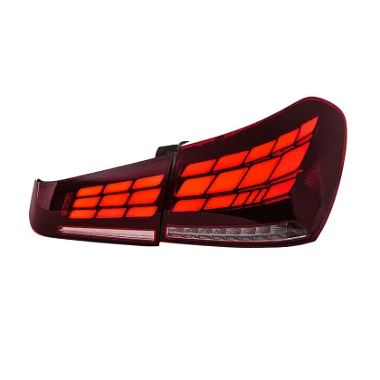 SJC Auto Car Taillight for Mercedes-Benz A-Class W177 2019-2022 LED Style Tail Lights Rear Lamp