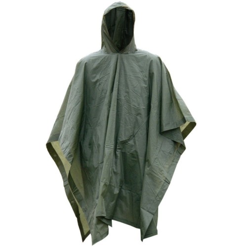 Poncho per mantello da pioggia con cappuccio in pvc per adulti