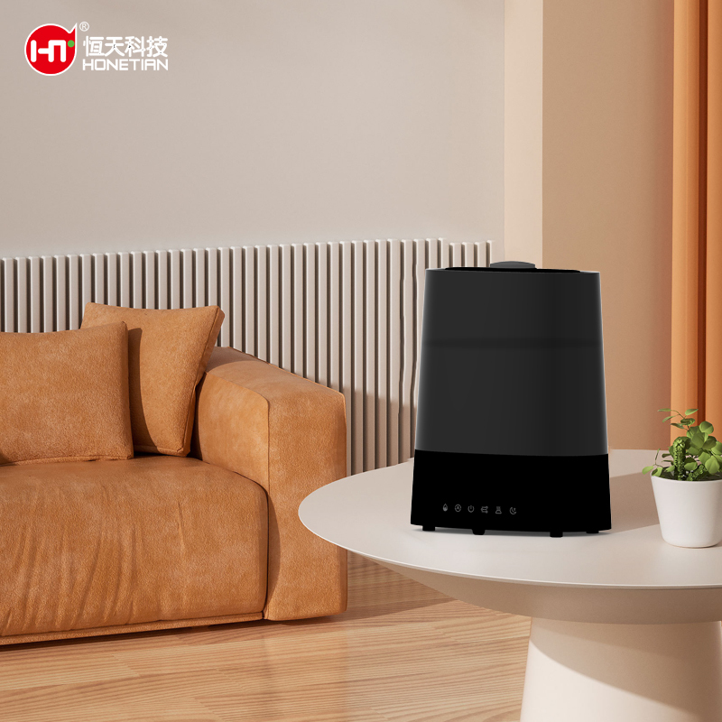 HONETIAN 24 timer warm mist or cool mist auto mode remote control 6.0L capacity custom colors indoor hybrid humidifier