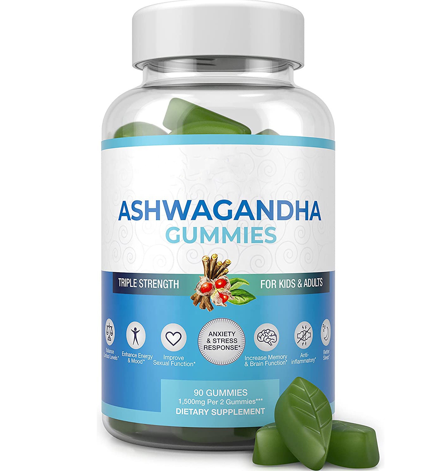 العضوية KSM-66 Ashwagandha Gummies