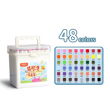 Set di marker da disegno a doppia gamma M &amp; G-color-Sunta fine, lavabile, per arte e creatività