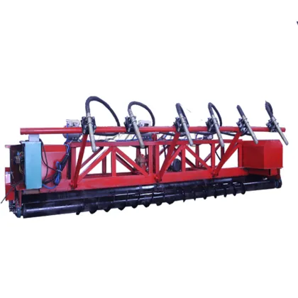 Vibrators Spreading And Screeding Screed Concrete Roller