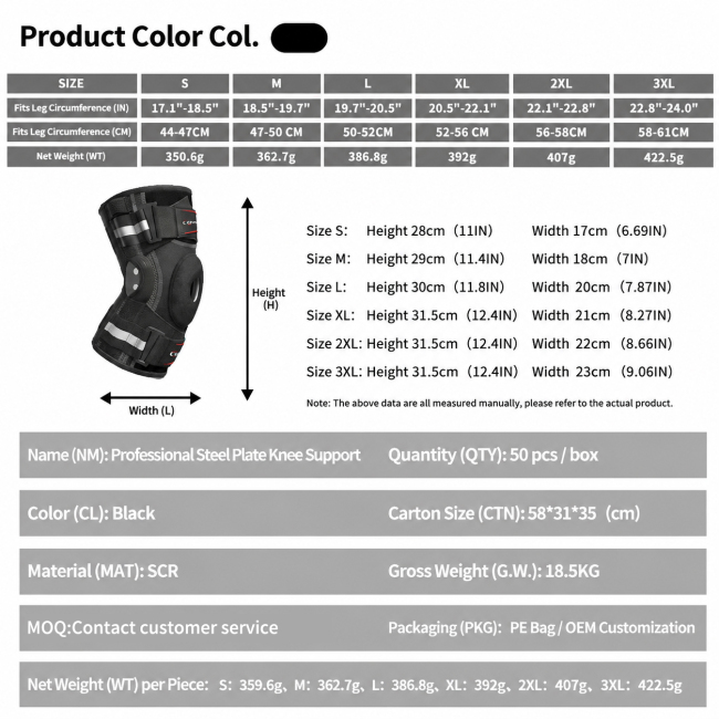 Adjustable Hinged Knee Brace For Sports, High Quality Adjustable Hinged ...