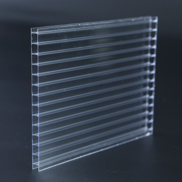 20mm PC Hollow Sheet Four Wall/X Structure Polycarbonate Sheet for Partition