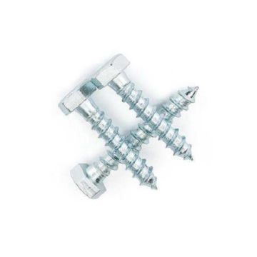 Zinc Plated Steel Lag Bolt Hex Head