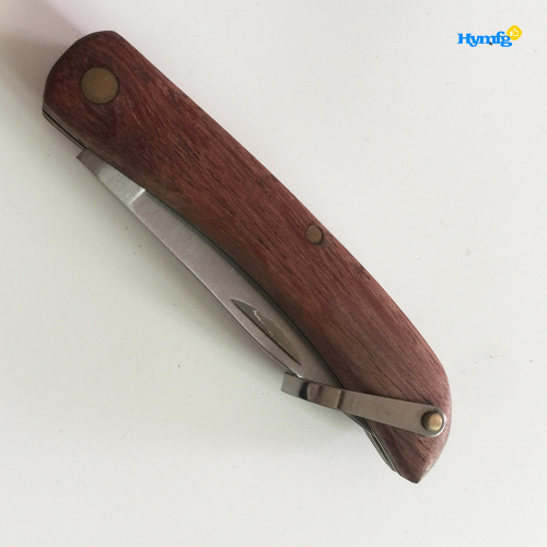 Taschenmesser mit Holzgriff