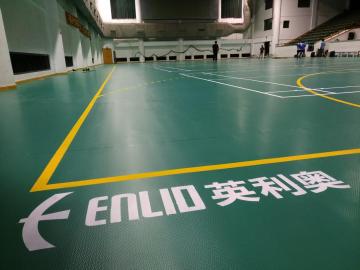 Piso de deportes para voleibol de baloncesto de bádminton