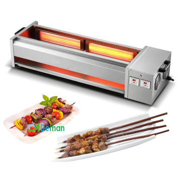 Smokeless Electric BBQ Grill for Restaurant - Commercial Stainless Steel Gas Grill