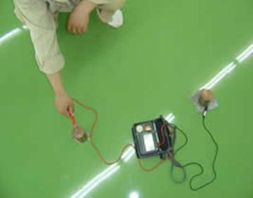 Epoxy antistatic self-leveling floor