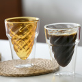 Jiateng High Borosilicate Double Wall Coffee Glass Cup