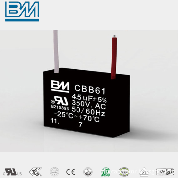 China Kapasitor Kipas Siling Cbb61 Bagi Motor Kipas Berkualiti Tinggi Kapasitor Kipas Siling Cbb61 Bagi Motor Kipas Pada Bossgoo Com
