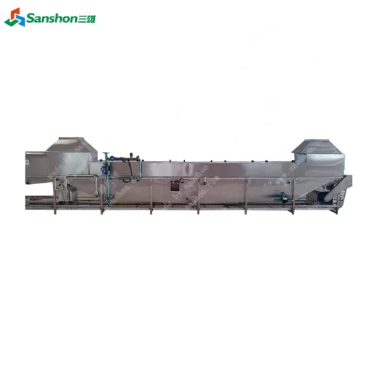 Hotsell UPT Basket Type Food Blanching Machine for Fruits and Vegetables