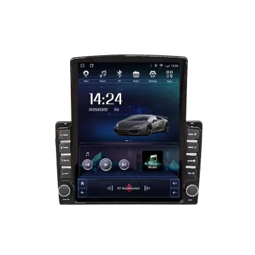 2 DIN Android Car Stereo with 9.7 inch Portrait GPS Touch Screen