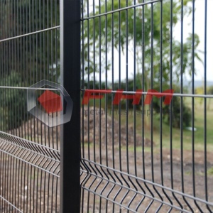 Black Security Perimeter Fencing untuk Access Control FDA