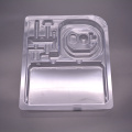 Transparent square medical plastic box