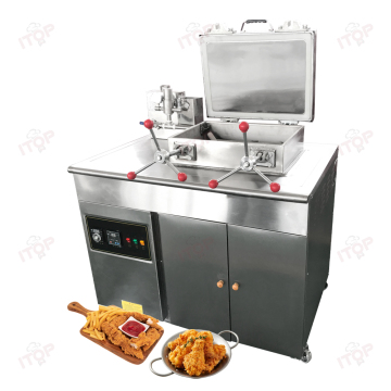 Microcomputer Controlled 35 Liter Gas Pressure Fryer for KFC-Style Chicken and Potato Chips at Affordable Prices