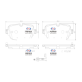 Pads bireega dambe ee Audi Q 7