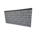 Modern SandstoneGray Wall Panels with Black Joint Design