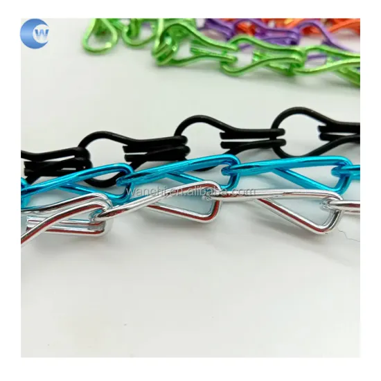 Double Hook Metal Chain Link Fly Screen Mesh Curtain