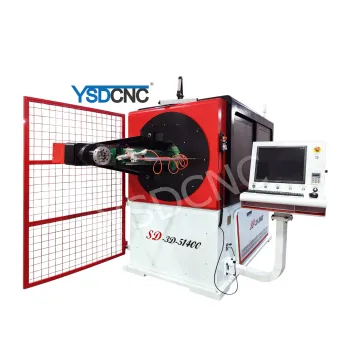 3D Wire Bending Machine and Iron Pipe Bending Machine (3mm-8mm)