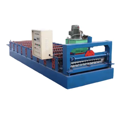 building material iron and steel machinery single layer