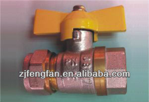 female union brass ball valve