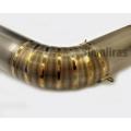 4,5 "Titan-Single Tipp Catback-Auspuff für Nissan 370Z Z34 09-17