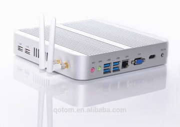 Desktop pc Core i5 industrial computer T4200U core i5-4200U processor on board X86 12V Fanless HD 4K Media Player
